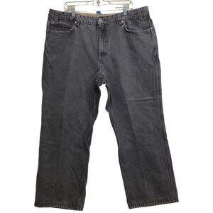Duluth Trading Ballroom Size 44x28 Relaxed Fit Jeans Straight Denim Cotton Gray